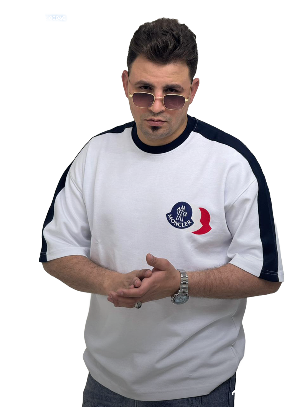 تيشيرت راوند قصات اوفر سايز - Moncler