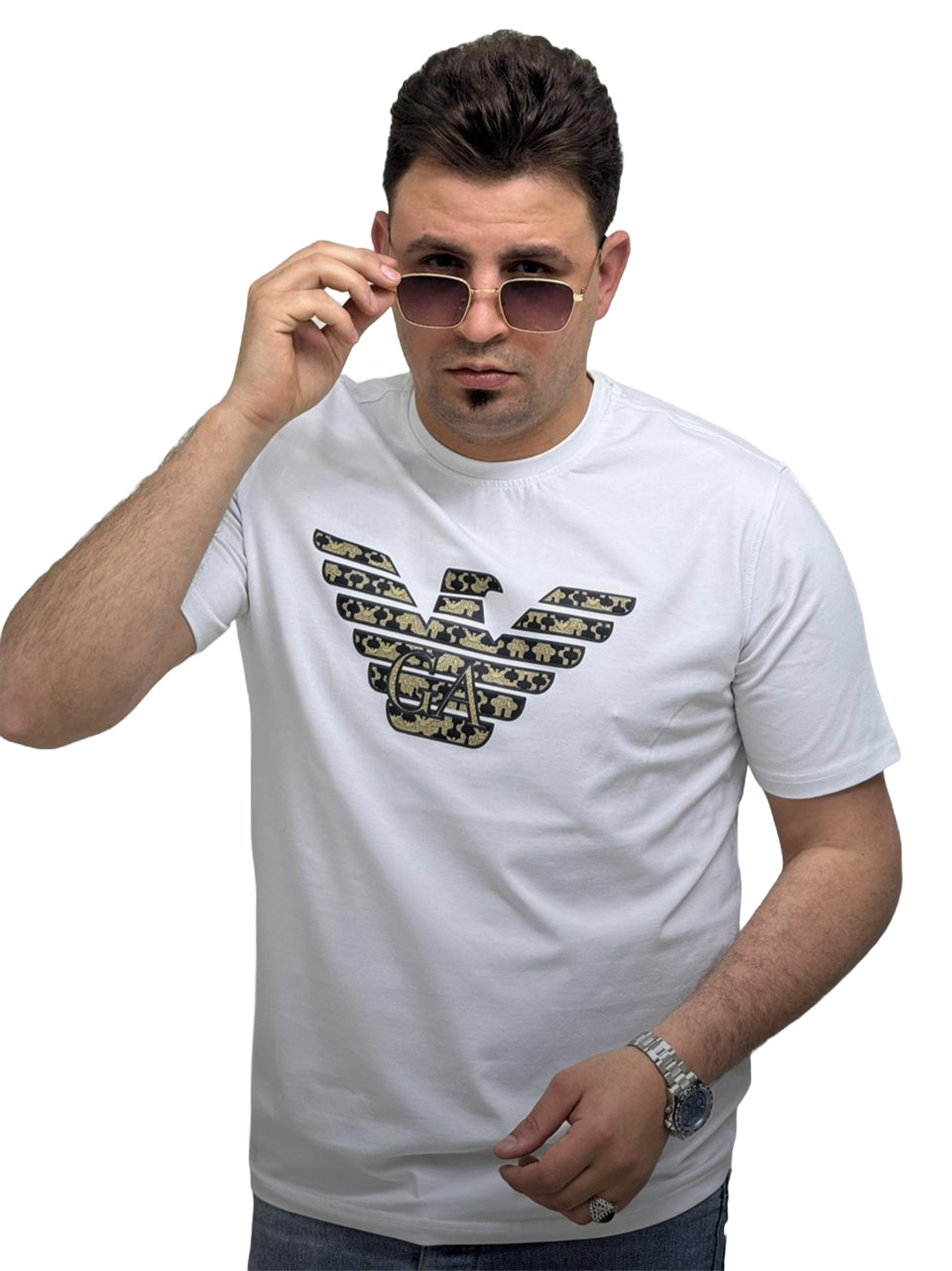 تيشيرت راوند - Armani