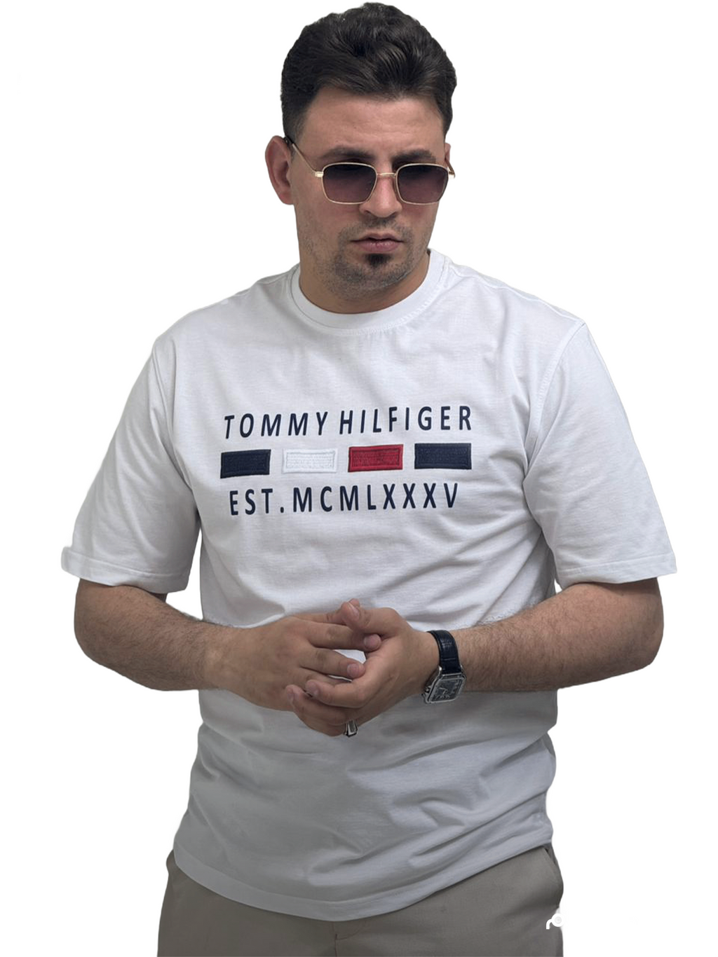 تيشيرت راوند - Tommy hilfiger