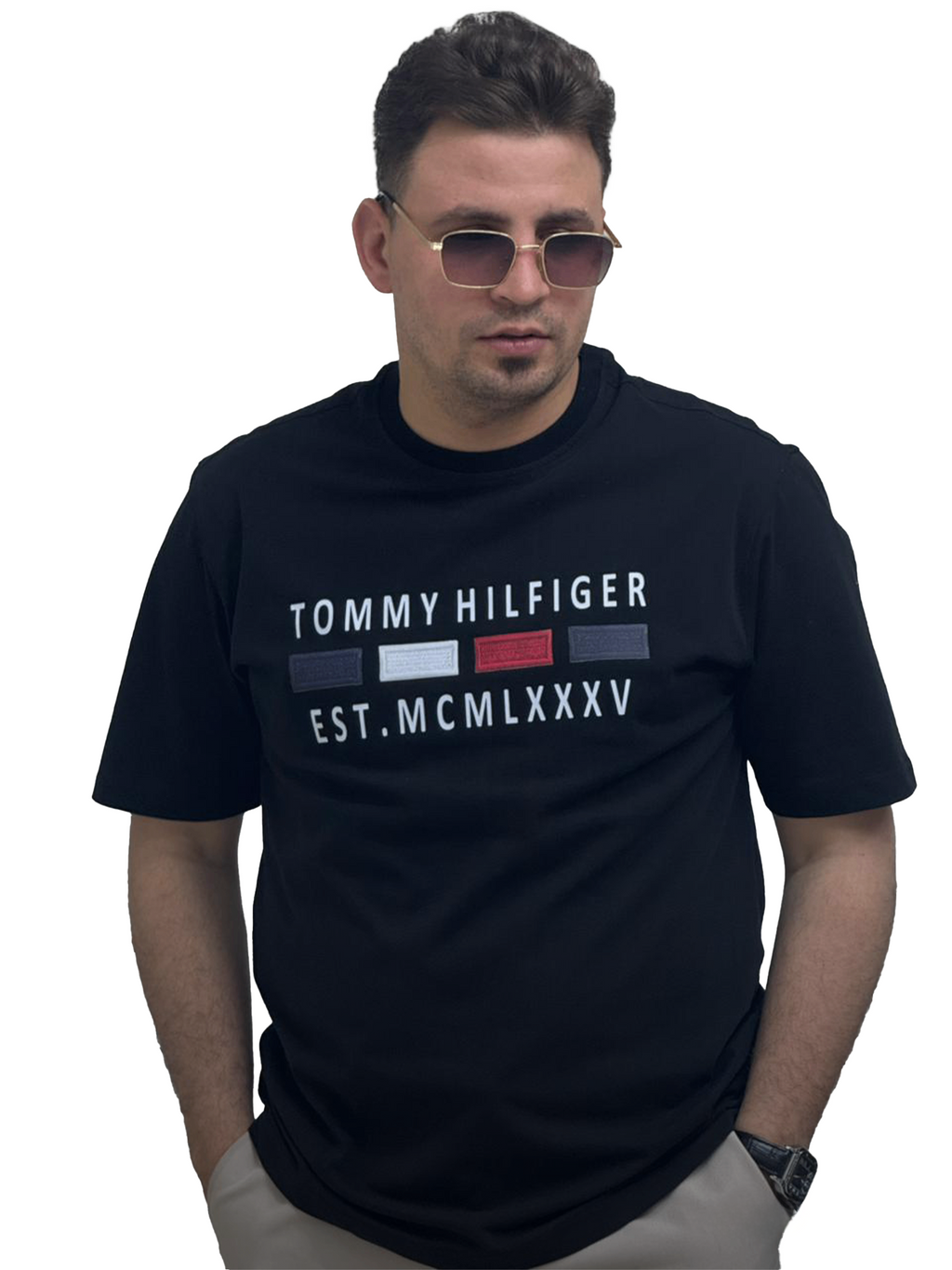 تيشيرت راوند - Tommy hilfiger