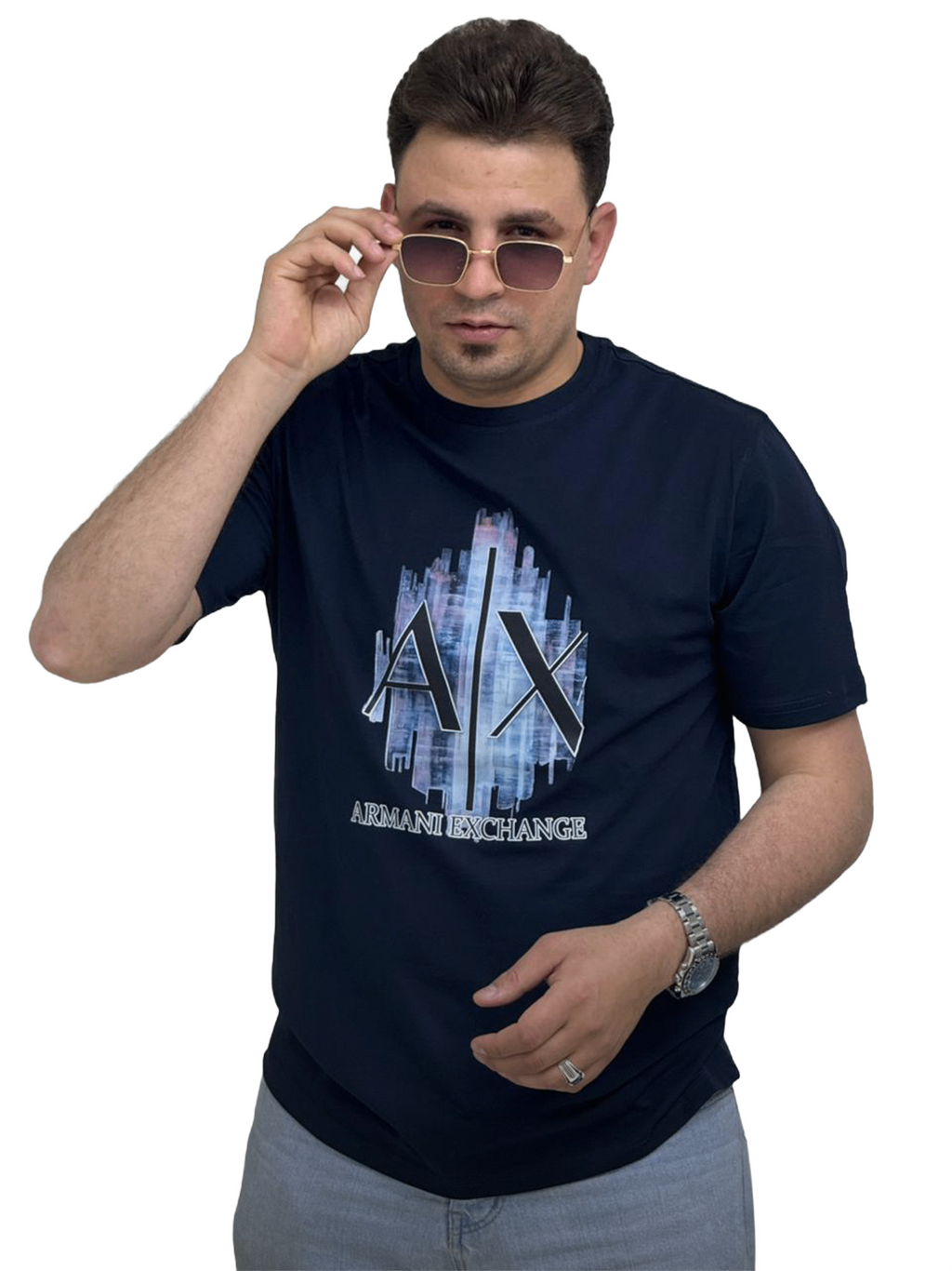 تيشيرت راوند - A/X ARMANI EXCHANCE