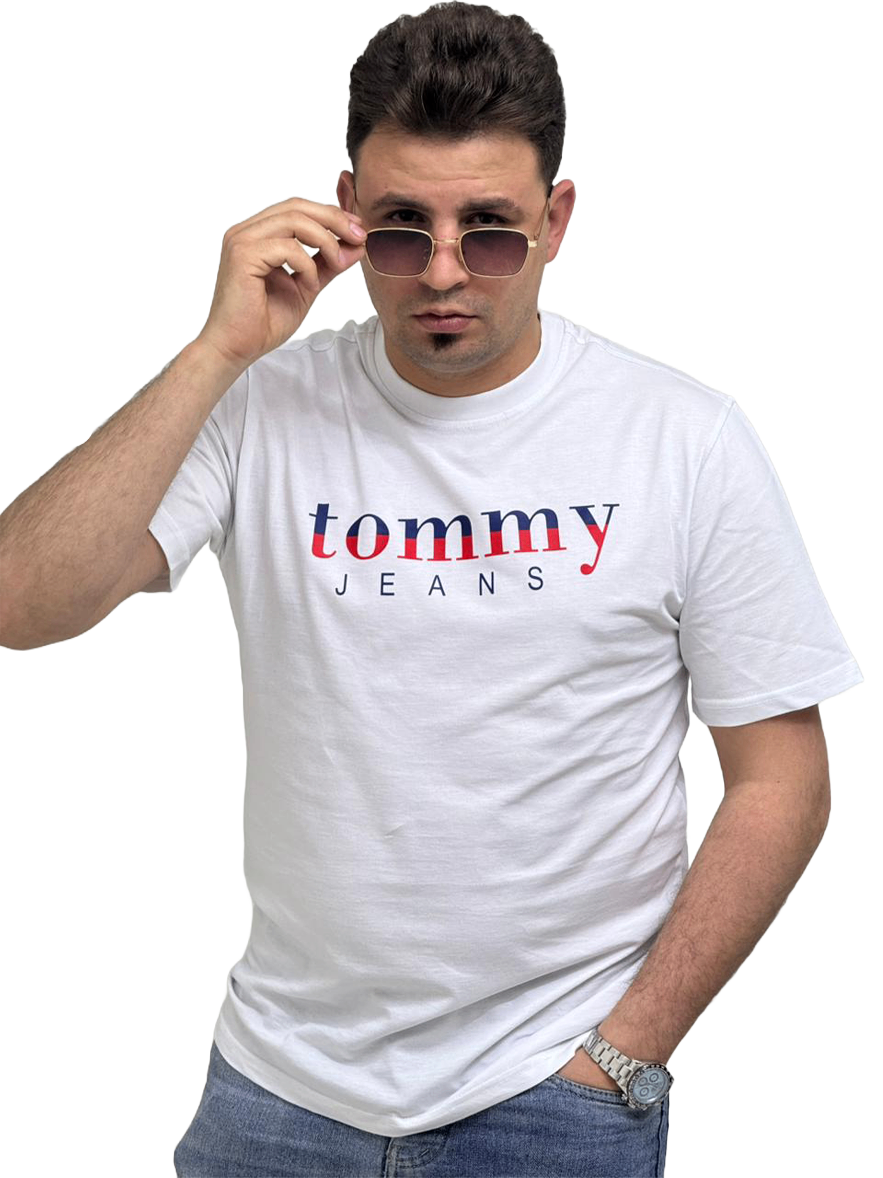 تيشيرت راوند - Tommy JEANS