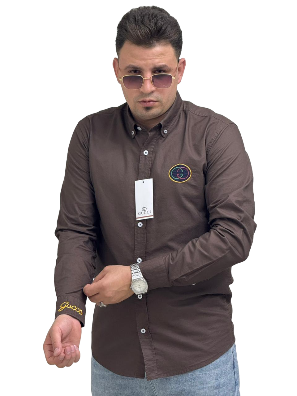 قميص اوكسفورد - Gucci
