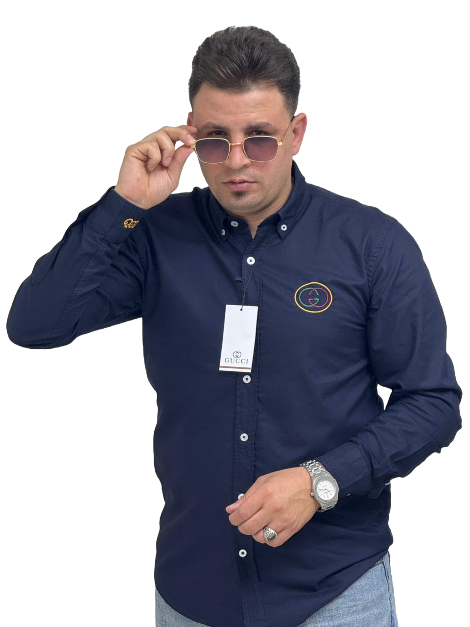 قميص اوكسفورد - Gucci