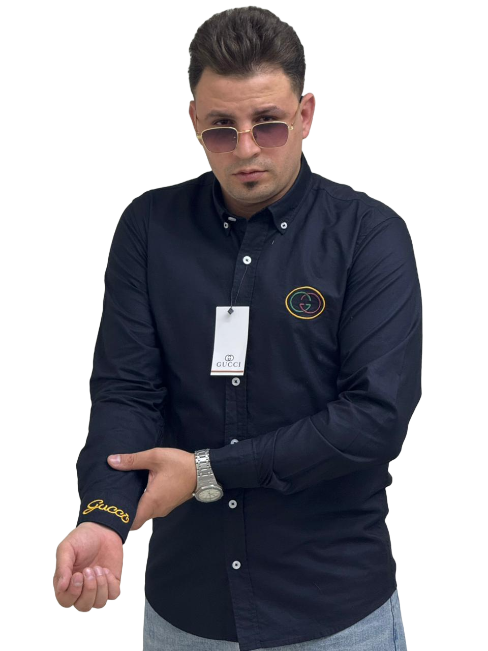 قميص اوكسفورد - Gucci