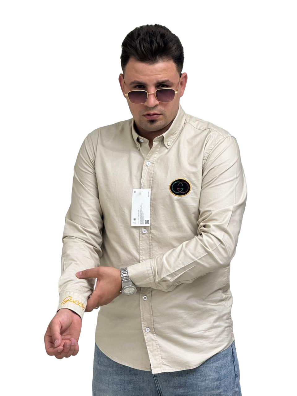 قميص اوكسفورد - Gucci