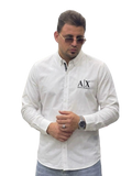 قميص بوبلين - Armani