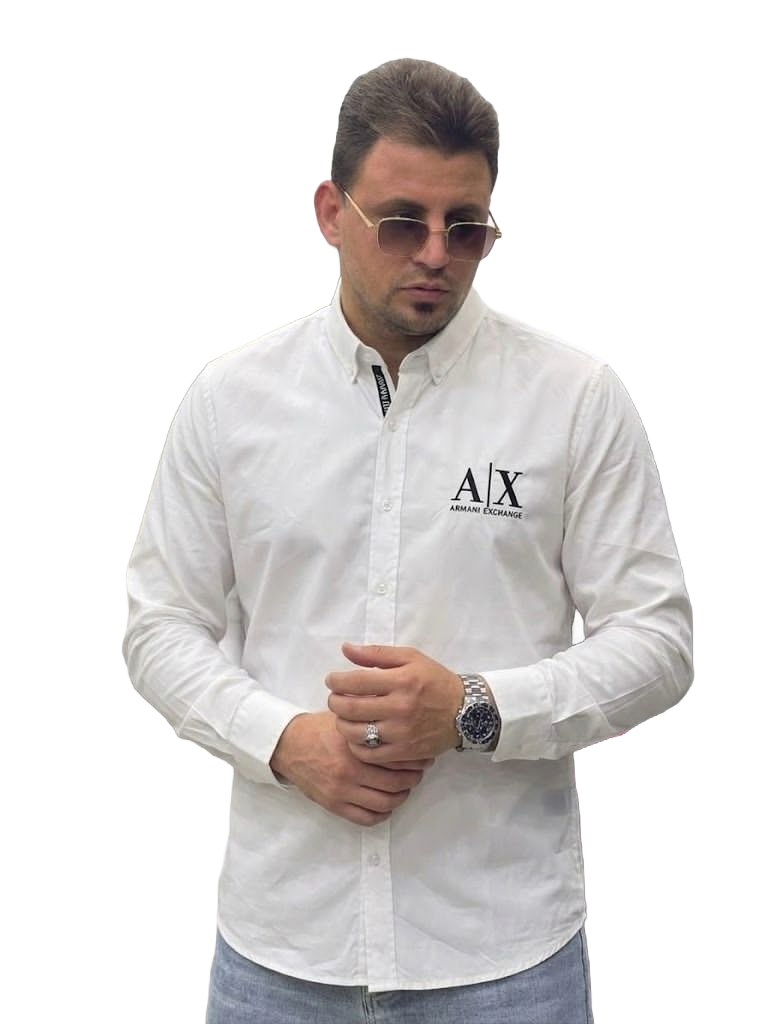قميص بوبلين - Armani