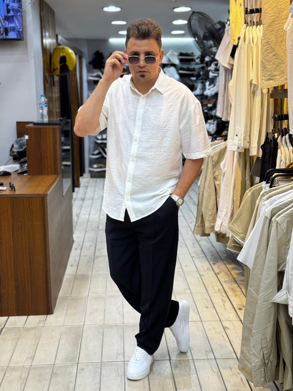 قميص نص كم PRADA