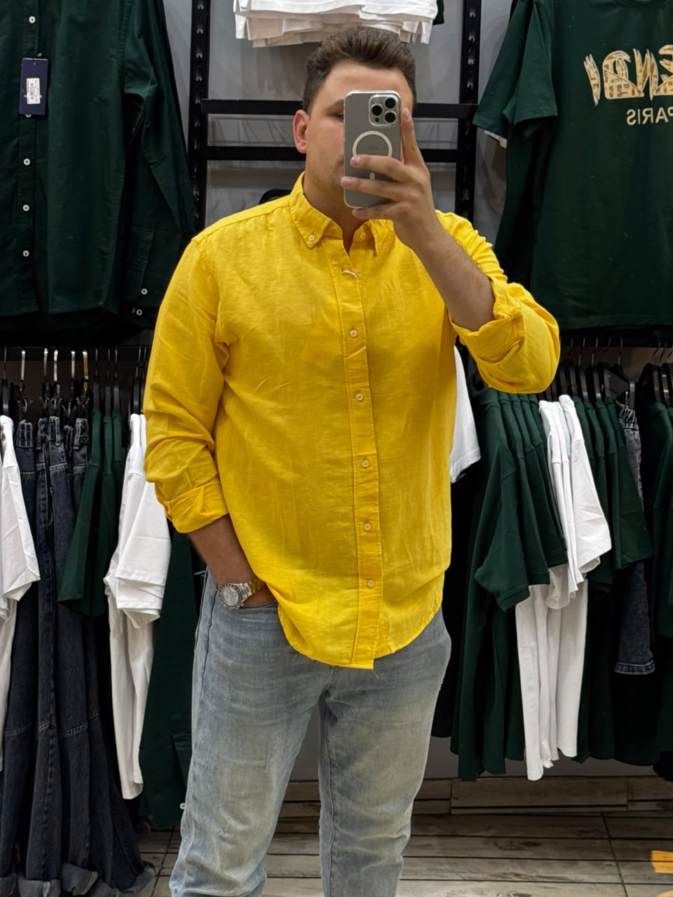 قميص كتان ZARA - F-V