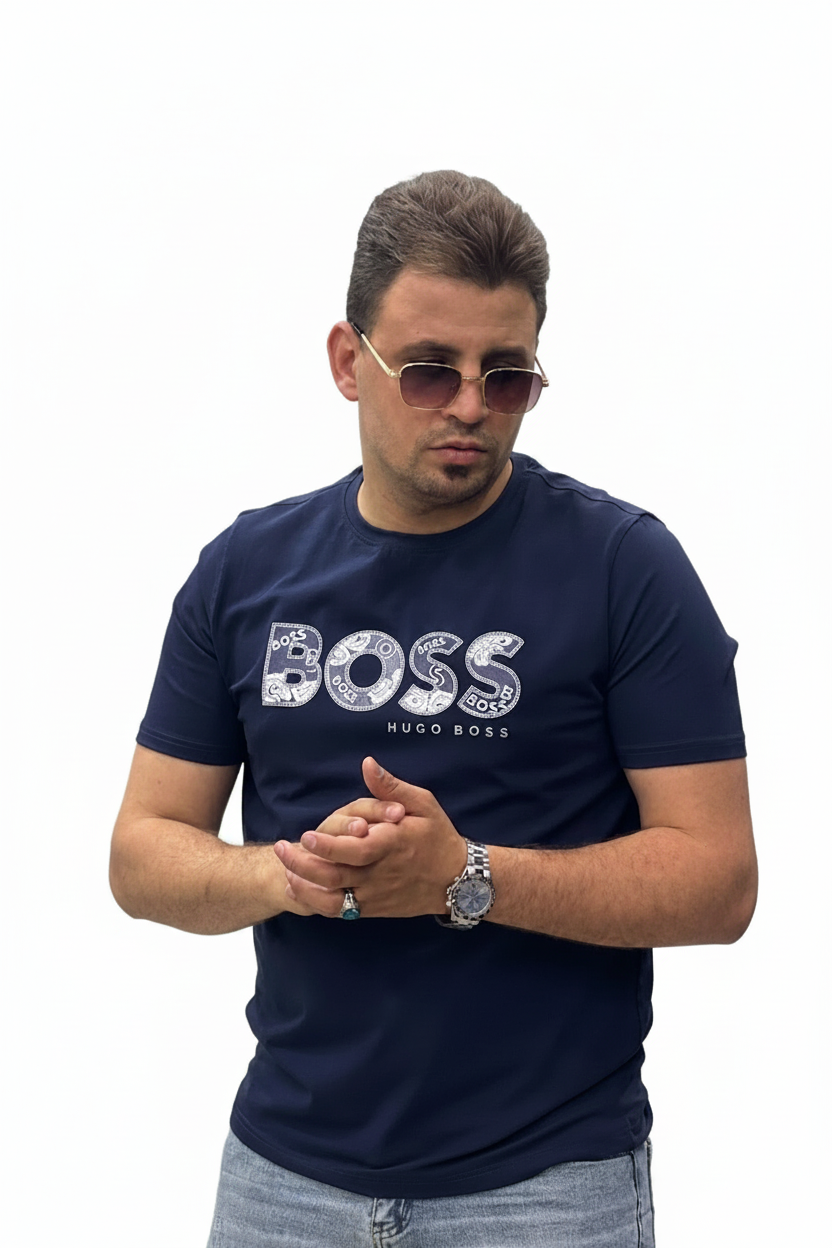 تيشيرت راوند - BOSS