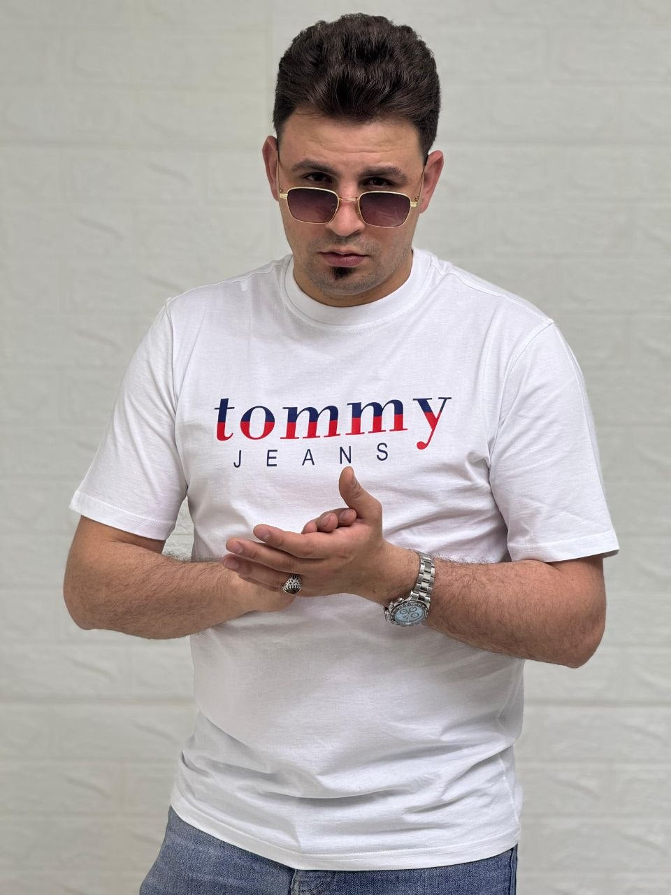 تيشيرت راوند - Tommy JEANS