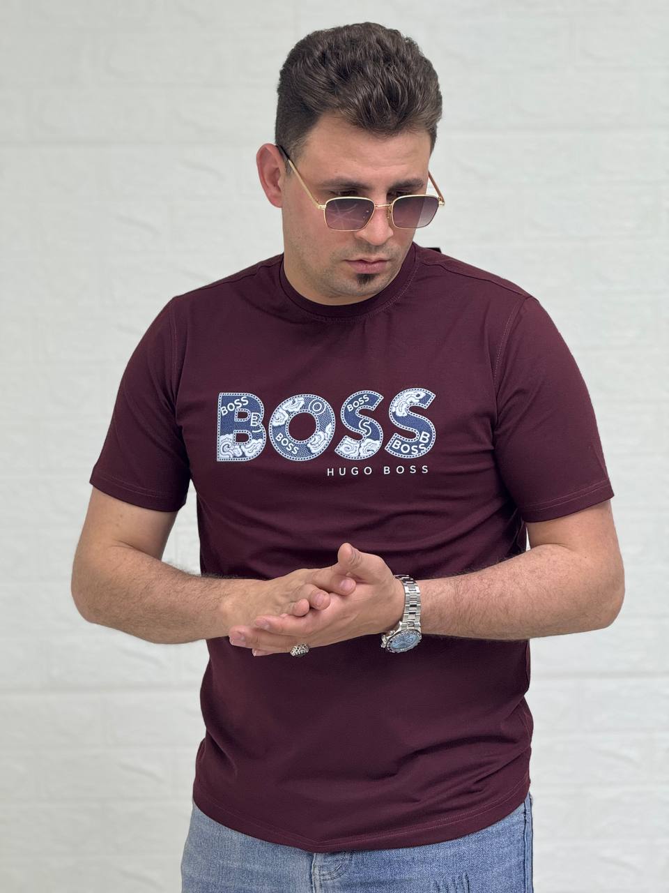 تيشيرت راوند - BOSS