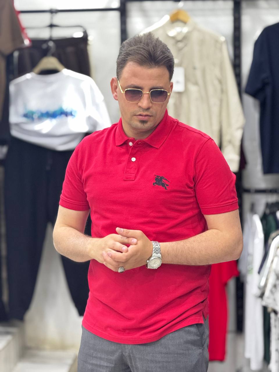 تيشيرت بولو بيكا Burberry