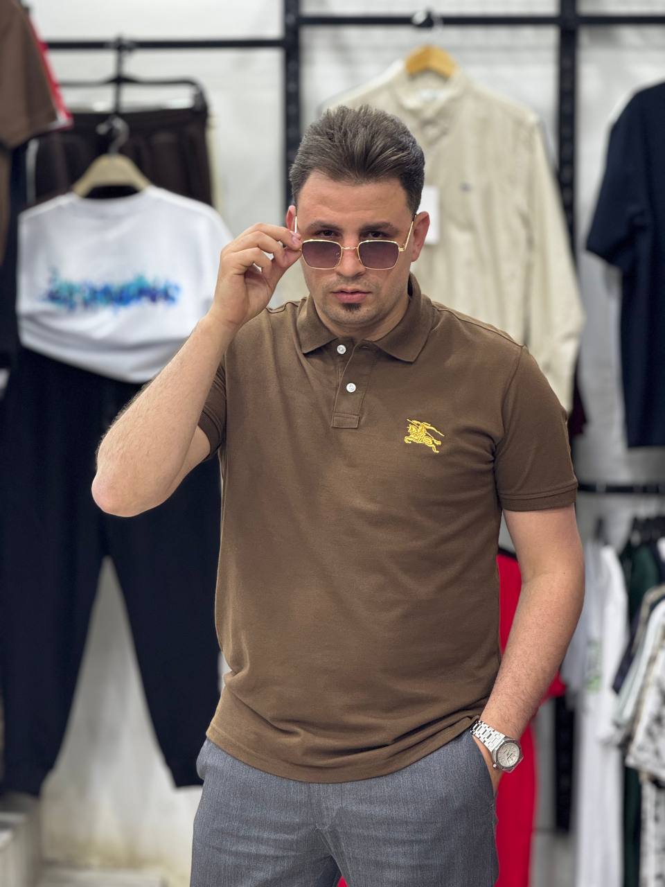 تيشيرت بولو بيكا Burberry