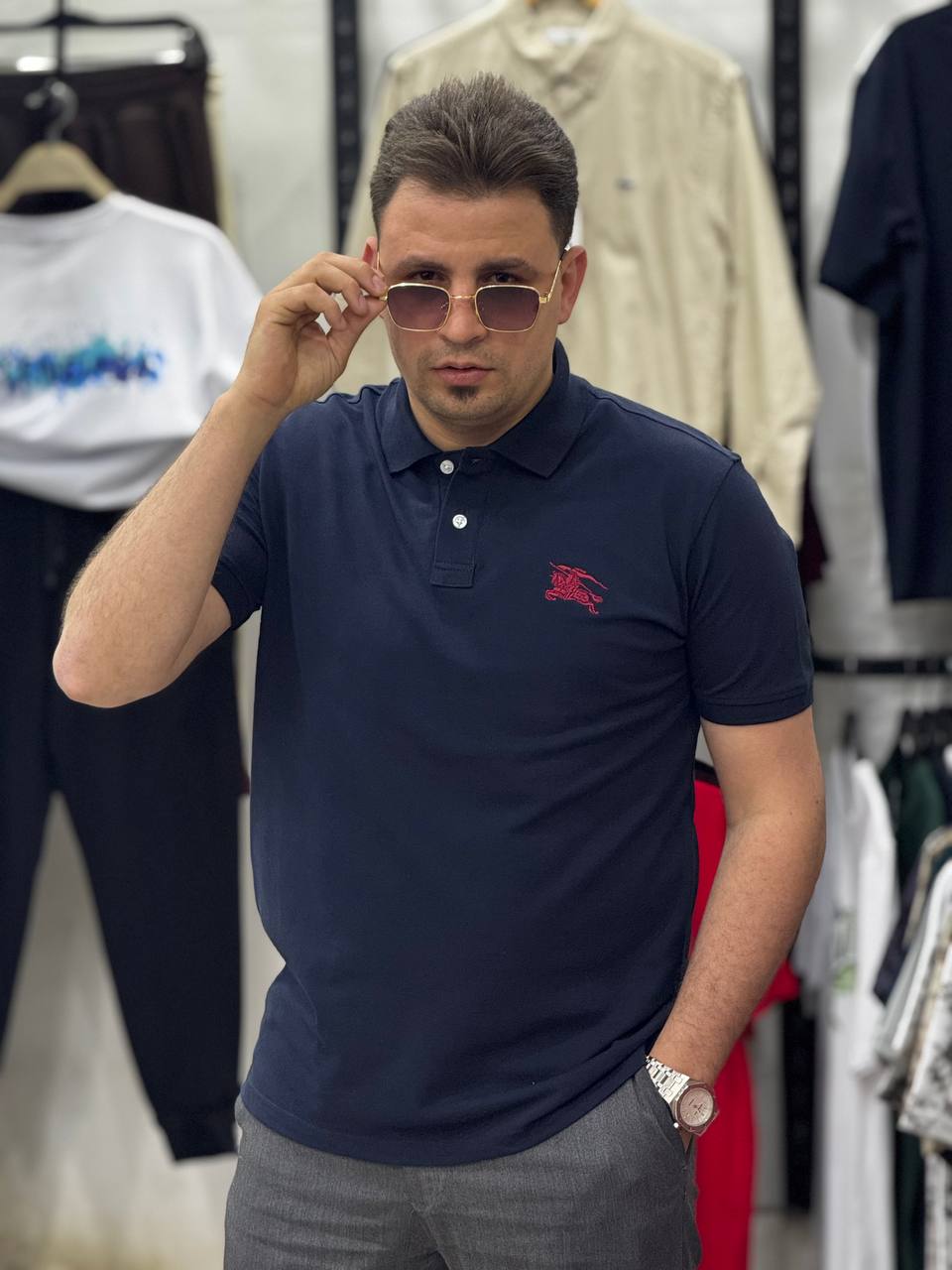 تيشيرت بولو بيكا Burberry