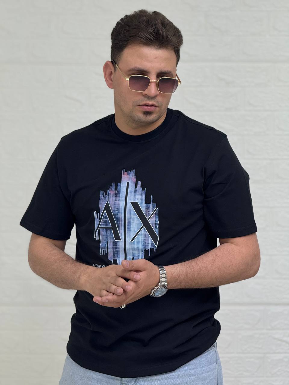 تيشيرت راوند - A/X ARMANI EXCHANCE