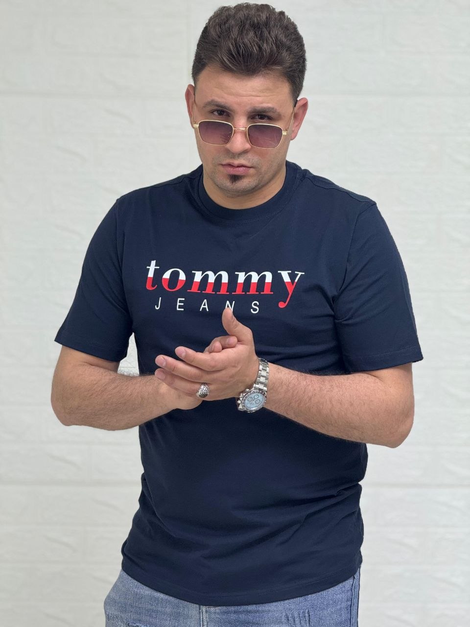 تيشيرت راوند - Tommy JEANS