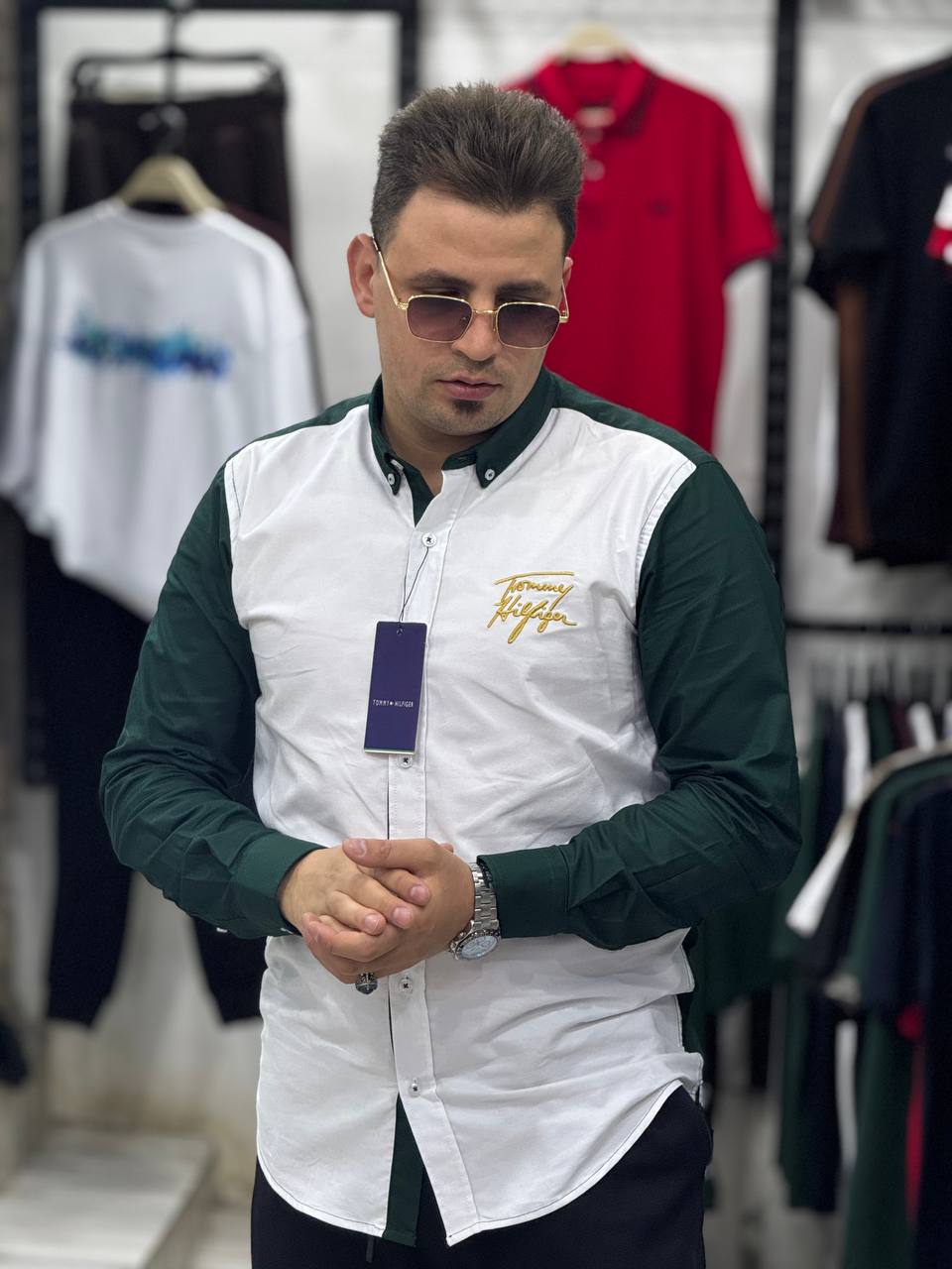 قميص اكسفورد قصات - Tommy Hilfiger