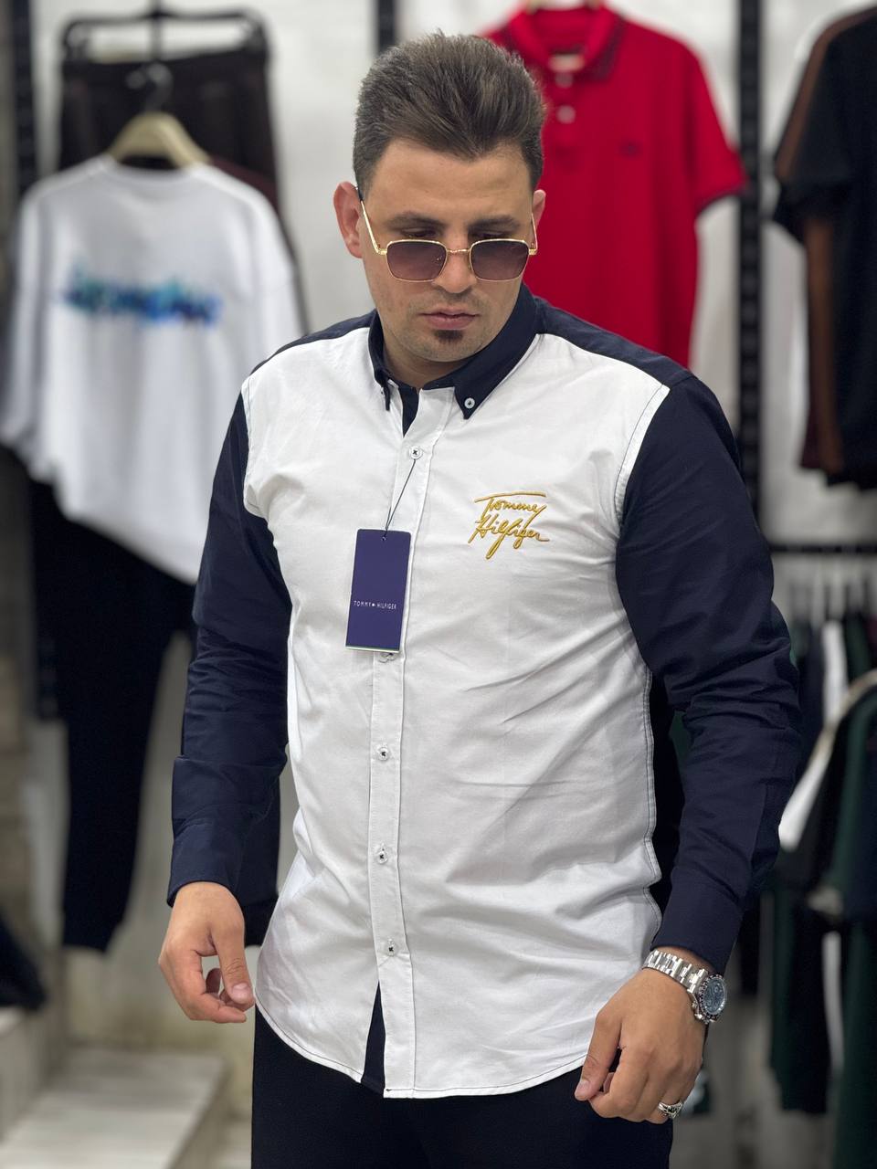قميص اكسفورد قصات - Tommy Hilfiger