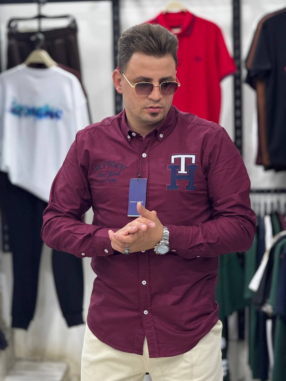 قميص اوكسفورد - Tommy Hilfiger