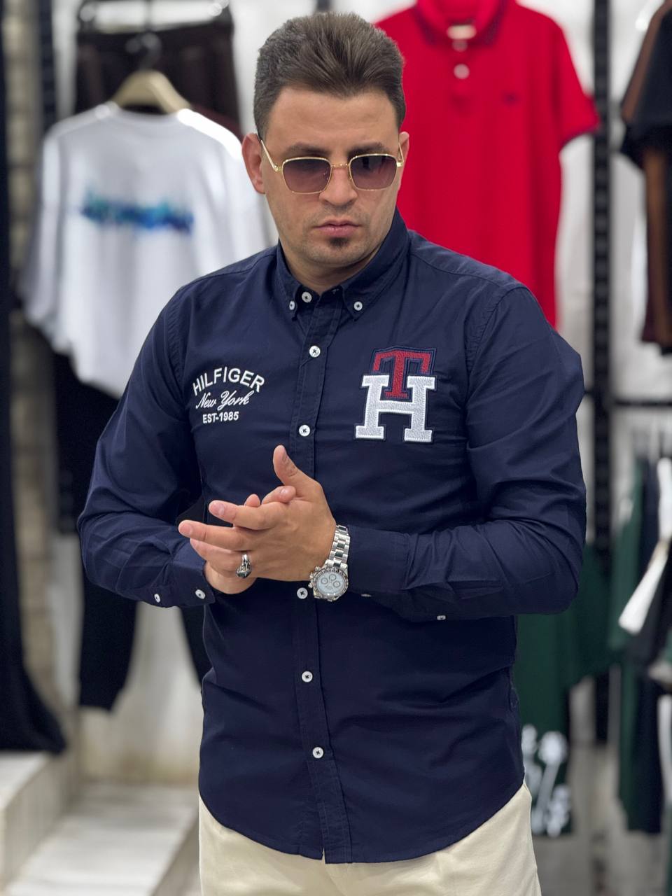 قميص اوكسفورد - Tommy Hilfiger