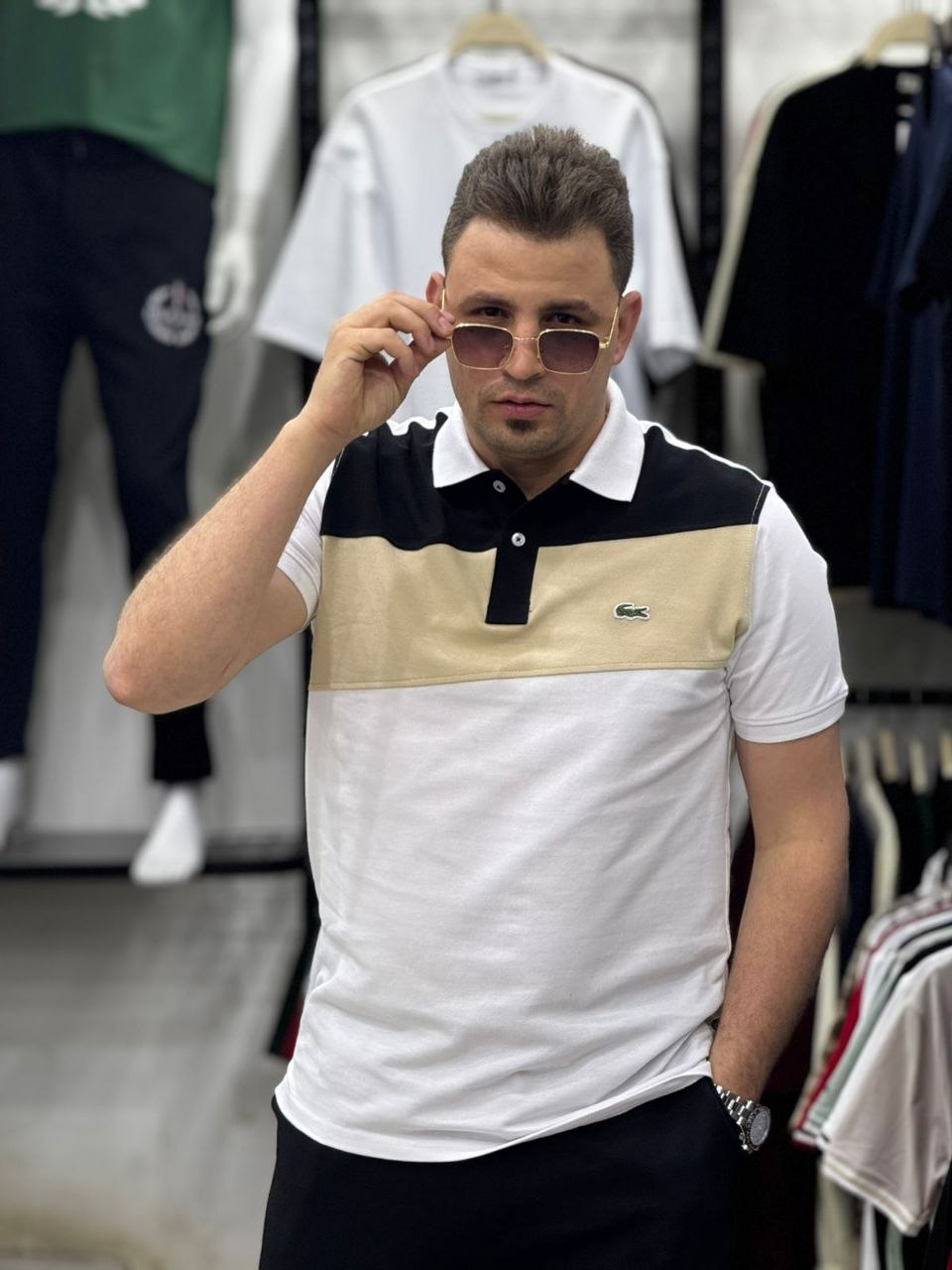 تيشيرت بولو بيكا قصات - Lacoste