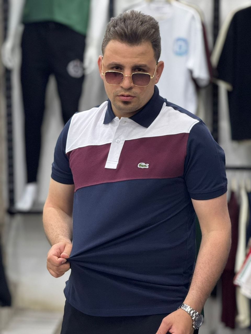 تيشيرت بولو بيكا قصات - Lacoste
