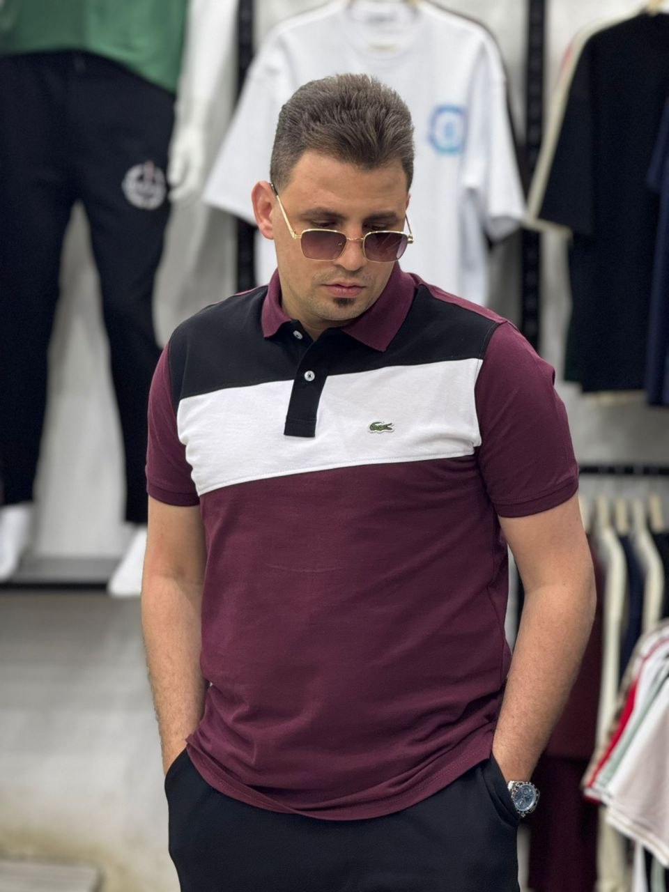 تيشيرت بولو بيكا قصات - Lacoste
