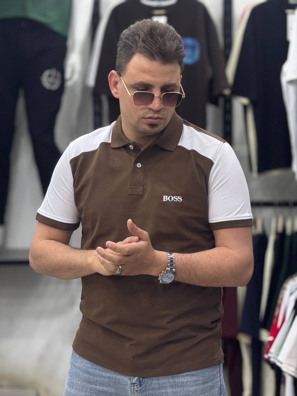 تيشيرت بولو بيكا قصات - Boss