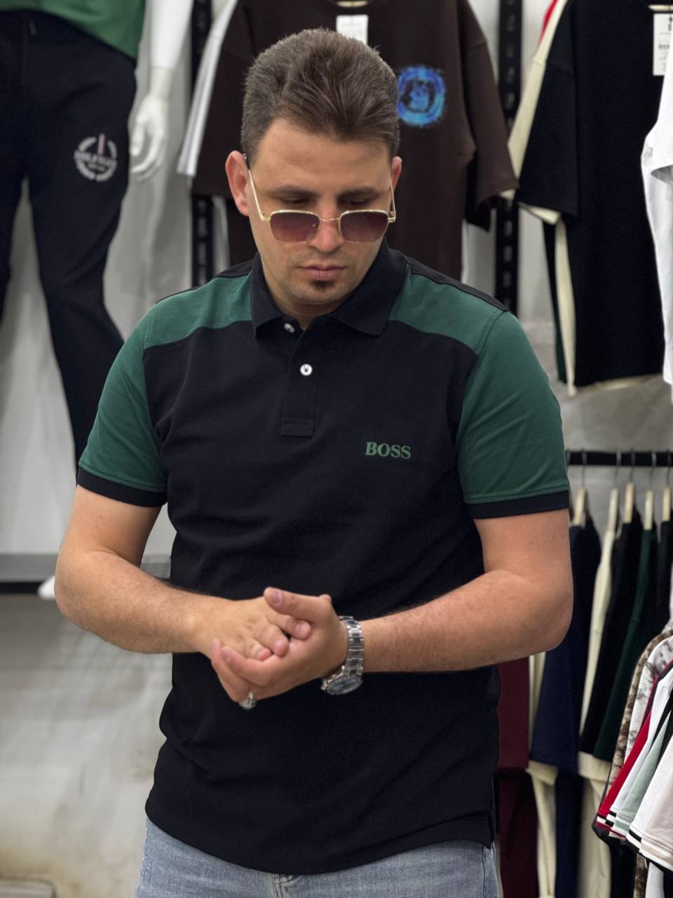 تيشيرت بولو بيكا قصات - Boss