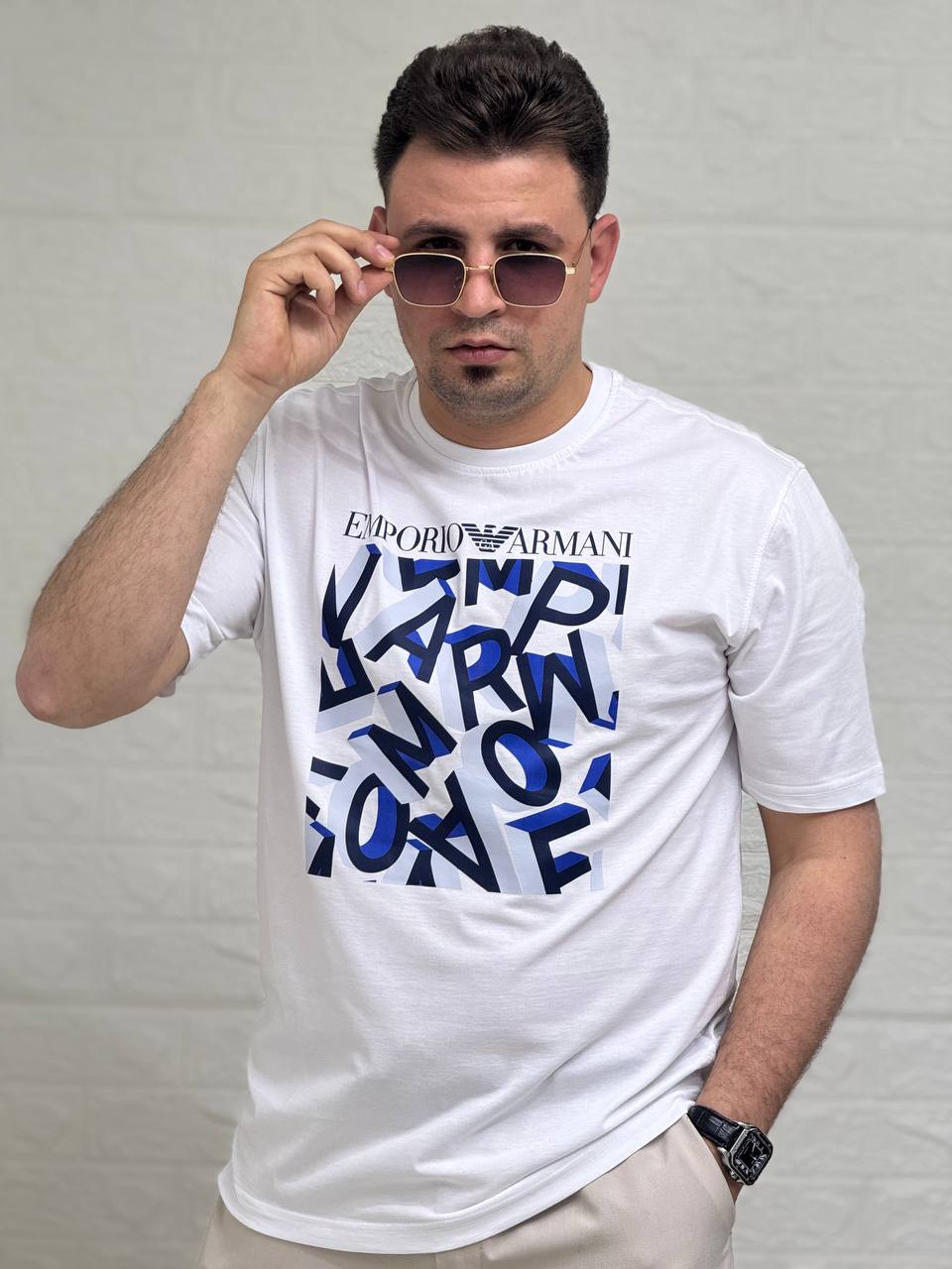 تيشيرت راوند - Armani