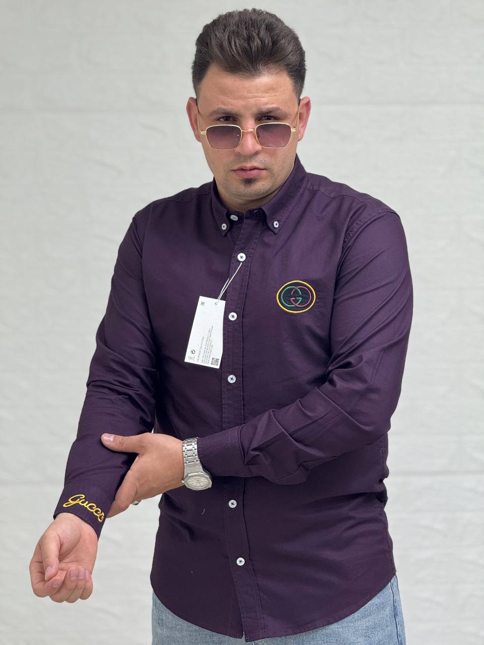 قميص اوكسفورد - Gucci