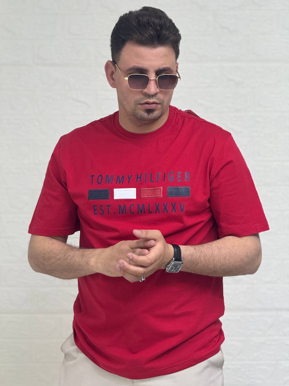 تيشيرت راوند - Tommy hilfiger